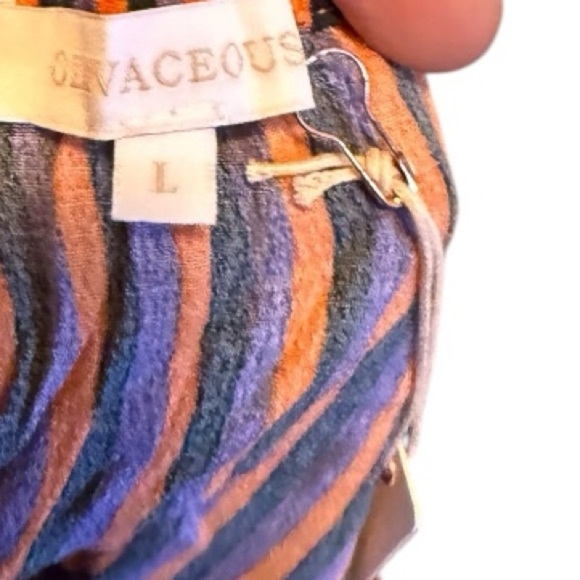 Olivaceous Striped Crop Top nwt - Picture 4 of 6